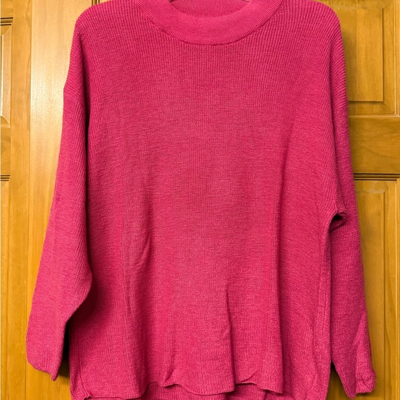 FP Beach Sweaters - Women's Pink Crew Neck Sweater